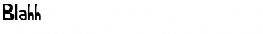 Download Blahh Font Download Blahh Font