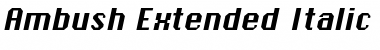 Download Ambush-Extended Font Download Ambush-Extended Font