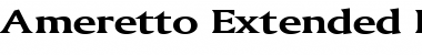 Download Ameretto Extended Font Download Ameretto Extended Font