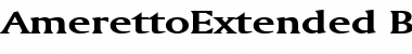 Download AmerettoExtended Font Download AmerettoExtended Font