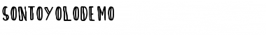 Download SontOyoloDemo Font Download SontOyoloDemo Font
