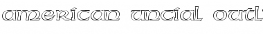Download American Uncial Outline Font Download American Uncial Outline Font