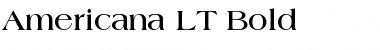 Download Americana LT Font Download Americana LT Font