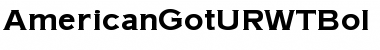 Download AmericanGotURWTBol Font Download AmericanGotURWTBol Font