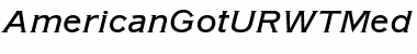 Download AmericanGotURWTMed Font Download AmericanGotURWTMed Font