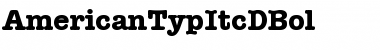Download AmericanTypItcDBol Font Download AmericanTypItcDBol Font