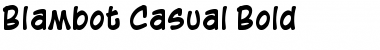 Download Blambot Casual Font Download Blambot Casual Font