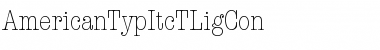 Download AmericanTypItcTLigCon Font Download AmericanTypItcTLigCon Font