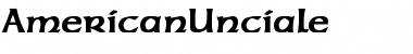 Download AmericanUnciale Font Download AmericanUnciale Font