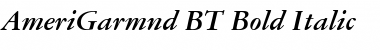 Download AmeriGarmnd BT Font Download AmeriGarmnd BT Font