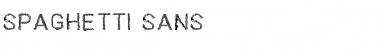 Download SPAGHETTI-SANS Font Download SPAGHETTI-SANS Font