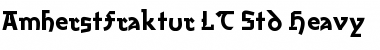 Download AmherstFraktur LT Std Heavy Font Download AmherstFraktur LT Std Heavy Font