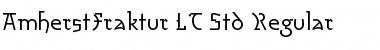 Download AmherstFraktur LT Std Regular Font Download AmherstFraktur LT Std Regular Font