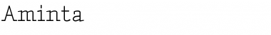 Download Aminta Font Download Aminta Font