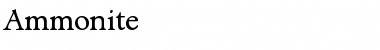 Download Ammonite Font Download Ammonite Font