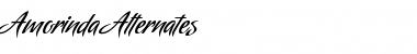 Download Amorinda Alternates Font Download Amorinda Alternates Font