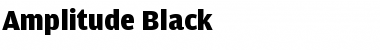 Download Amplitude-Black Font Download Amplitude-Black Font