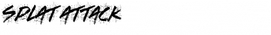 Download Splat Attack Font Download Splat Attack Font