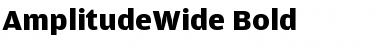 Download AmplitudeWide-Bold Font Download AmplitudeWide-Bold Font
