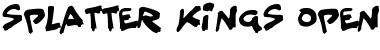 Download Splatter Kings Font Download Splatter Kings Font