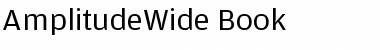 Download AmplitudeWide-Book Font Download AmplitudeWide-Book Font