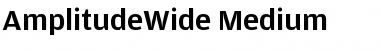 Download AmplitudeWide-Medium Font Download AmplitudeWide-Medium Font