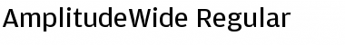 Download AmplitudeWide-Regular Font Download AmplitudeWide-Regular Font