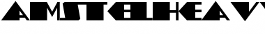 Download AmstelHeavyNF Font Download AmstelHeavyNF Font