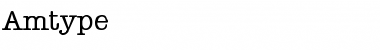 Download Amtype Font Download Amtype Font