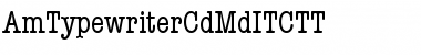 Download AmTypewriterCdMdITCTT Font Download AmTypewriterCdMdITCTT Font