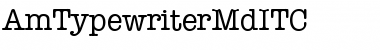 Download AmTypewriterMdITC Font Download AmTypewriterMdITC Font