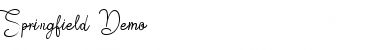 Download Springfield Font Download Springfield Font