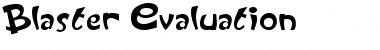 Download Blaster Font Download Blaster Font