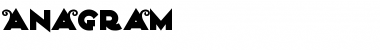 Download Anagram Font Download Anagram Font