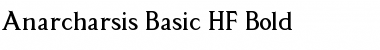 Anarcharsis Basic HF Bold Font