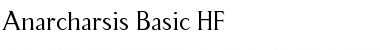 Anarcharsis Basic HF Regular Font