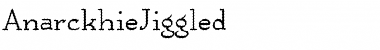 Download AnarckhieJiggled Font Download AnarckhieJiggled Font