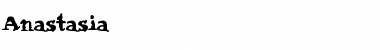 Download Anastasia Font Download Anastasia Font