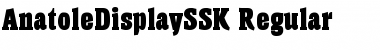 Download AnatoleDisplaySSK Font Download AnatoleDisplaySSK Font