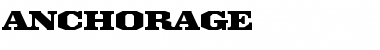 Download Anchorage Font Download Anchorage Font