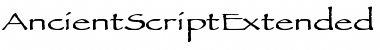 Download AncientScriptExtended Font Download AncientScriptExtended Font