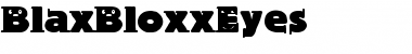 Download BlaxBloxxEyes Font Download BlaxBloxxEyes Font