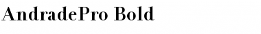 Download Andrade Pro Font Download Andrade Pro Font
