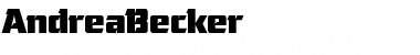 Download AndreaBecker Font Download AndreaBecker Font