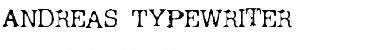 Download Andreas Typewriter Font Download Andreas Typewriter Font