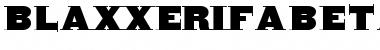 Download BlaxxerifaBeta Font Download BlaxxerifaBeta Font