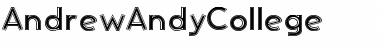Download AndrewAndyCollege Font Download AndrewAndyCollege Font