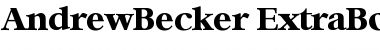 Download AndrewBecker-ExtraBold Font Download AndrewBecker-ExtraBold Font