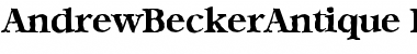 Download AndrewBeckerAntique Font Download AndrewBeckerAntique Font