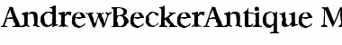Download AndrewBeckerAntique-Medium Font Download AndrewBeckerAntique-Medium Font
